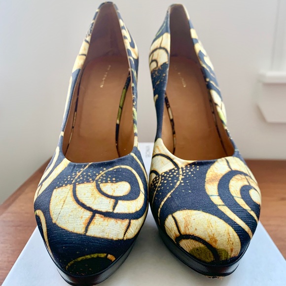 Dries Van Noten pumps - great pattern! Sz 40 - Picture 2 of 7